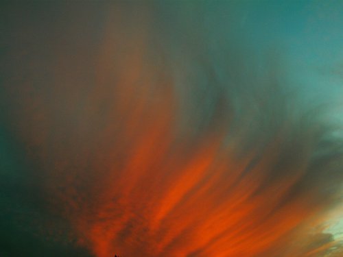Abendwolken in Cuxhaven
